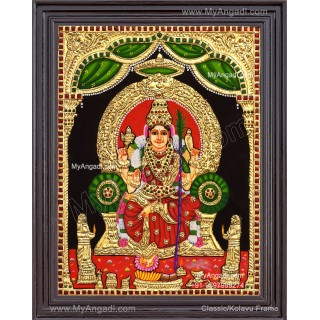 Lalitha Devi Tanjore Painting