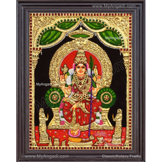 Lalitha Devi Tanjore Painting