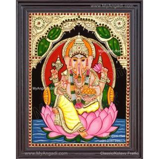 Vinayagar Tanjore Painting