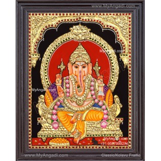 Ganesh Ji Tanjore Paintings