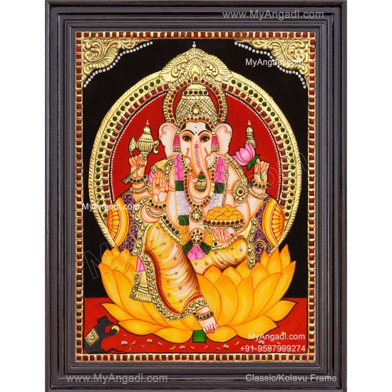 Ganesha Tanjore Paintings