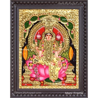 Aishwarya Lakshmi Tanjore Painting