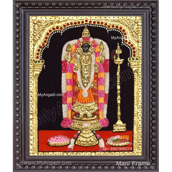 Akilandeswari Amman Tanjore Painting