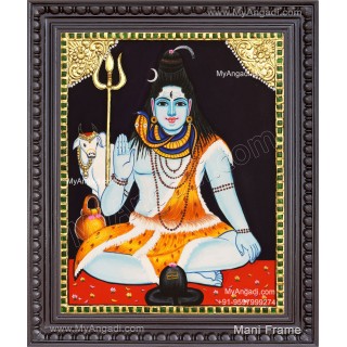 Lord Shiva Tanjore Painting