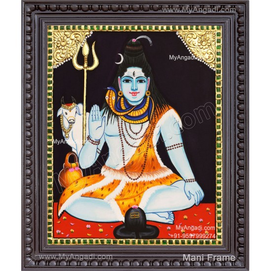 Lord Shiva Tanjore Painting