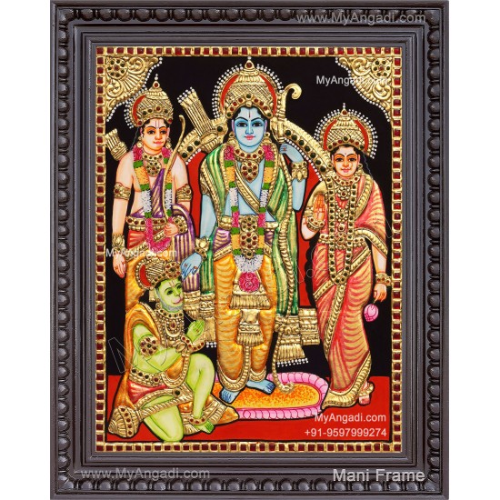 Ram Darbar Tanjore Painting