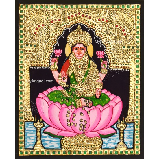 Dhanalakshmi Tanjore Paintings