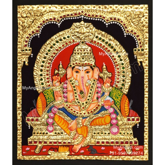 Vinayagar Tanjore Painting