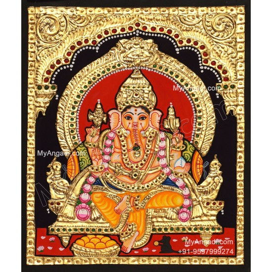 Vinayagar Tanjore Painting