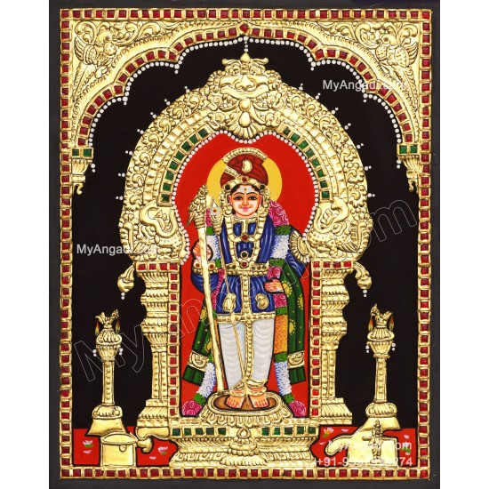 Murugar Tanjore Painting