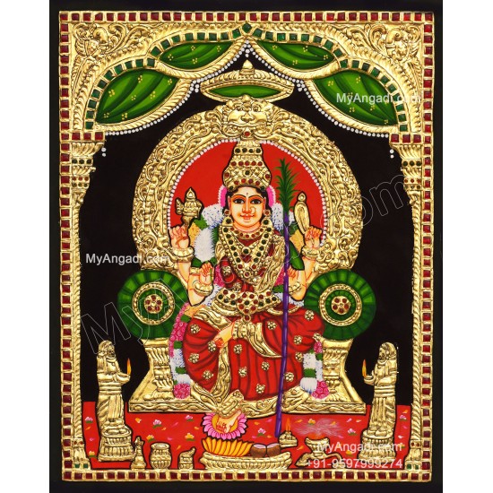 Lalitha Devi Tanjore Painting