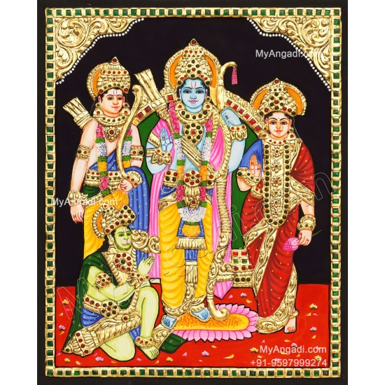 Ram Parivar Tanjore Painting