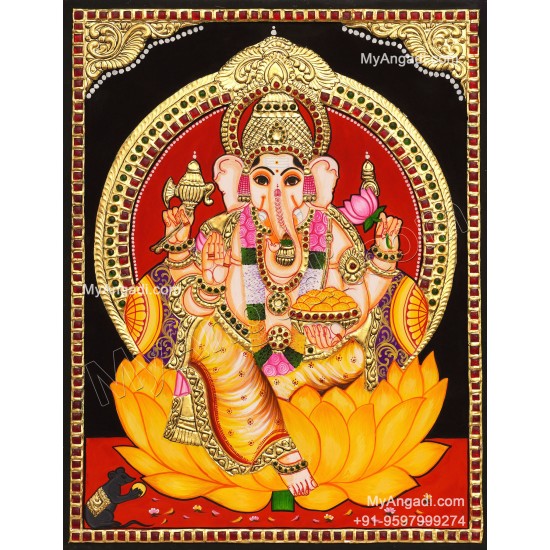 Ganesha Tanjore Paintings