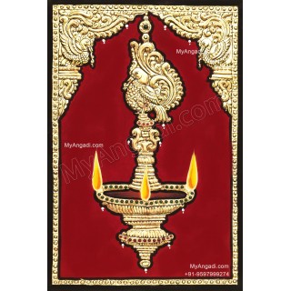 Vilakku Tanjore Painting