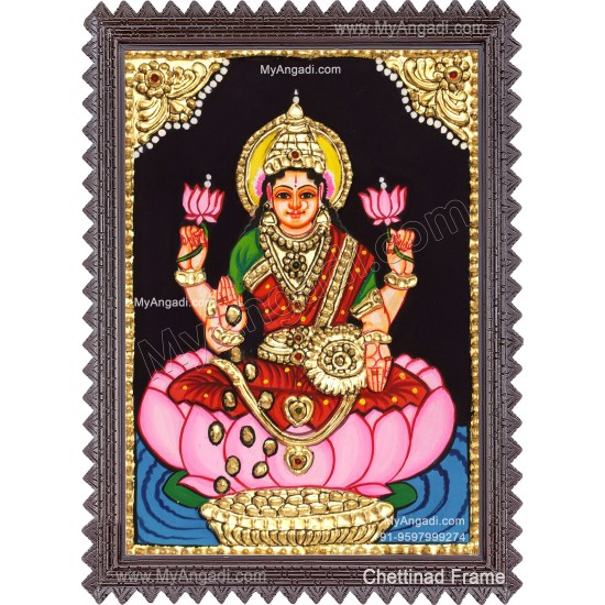 Maha Lakshmi Tanjore Painting