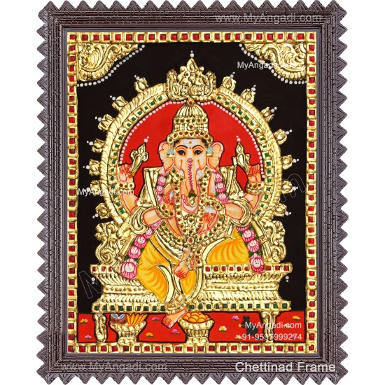 Ganesha Tajore Paintings