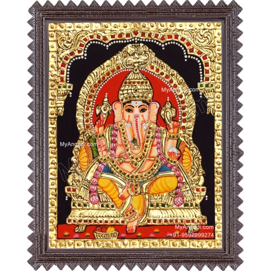Ganesha Tajore Paintings