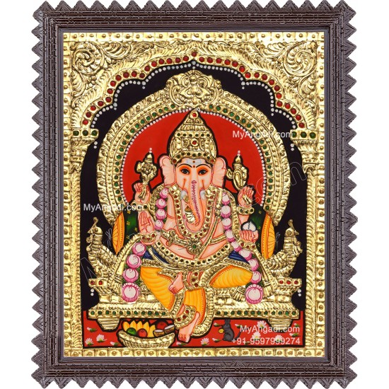 Vinayagar Tanjore Painting