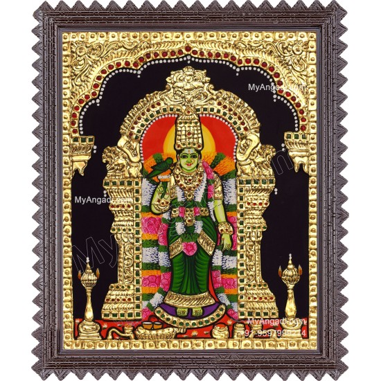 Meenakshi Amman Tanjore Painting