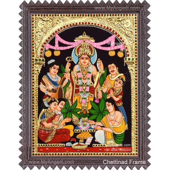 Sathya Narayana Tanjore Painting