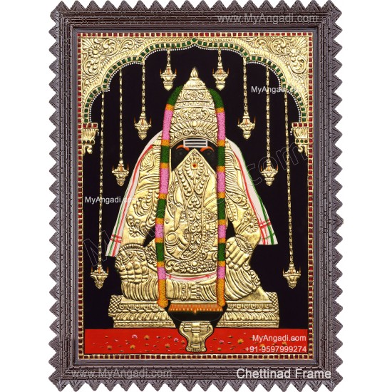 Pillaiyarpatti karpaga Vinayagar Tanjore Painting