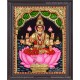 3D Lakshmi Devi Tanjore Painting