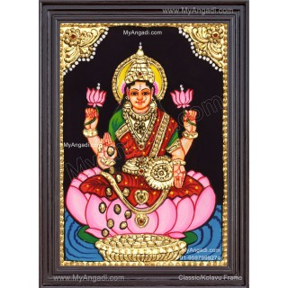 Maha Lakshmi Tanjore Painting
