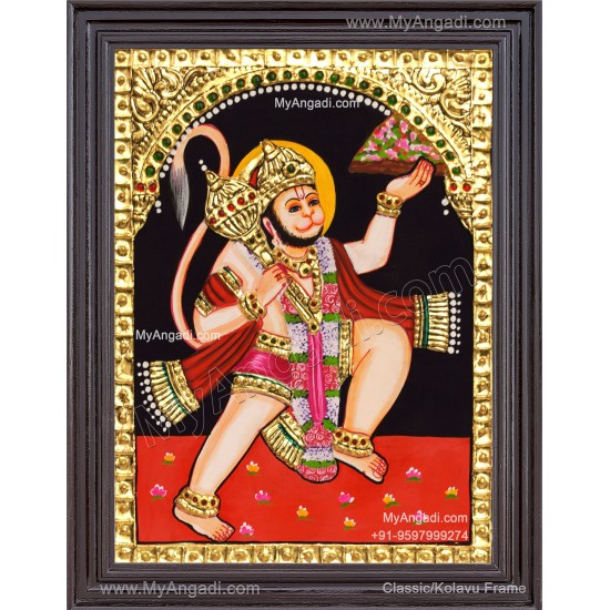 Hanuman Tanjore Painting