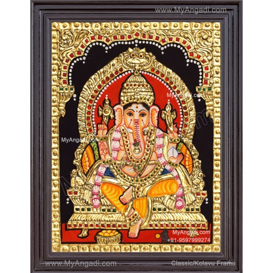 Ganesha Tajore Paintings