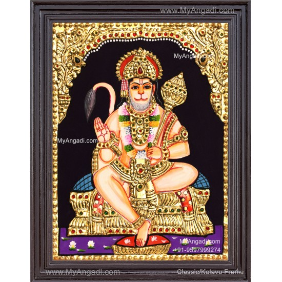 Hanuman Tanjore Painting