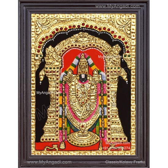 Venkatachalapathy  Tanjore Painting