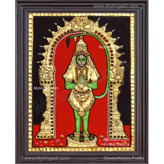 Hanuman Tanjore Painting