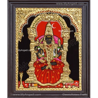 Kamatchi Amman Tanjore Painting