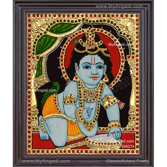 Krishna Tanjore Painting