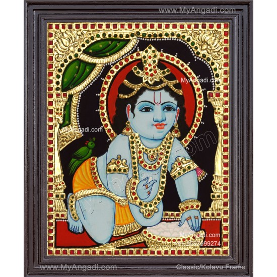Krishna Tanjore Painting
