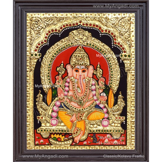 Vinayagar Tanjore Painting