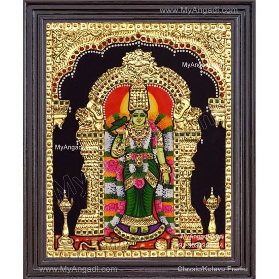 Meenakshi Amman Tanjore Painting