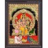 Shivan Family Tanjore Painting