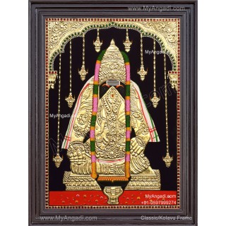 Pillaiyarpatti karpaga Vinayagar Tanjore Painting