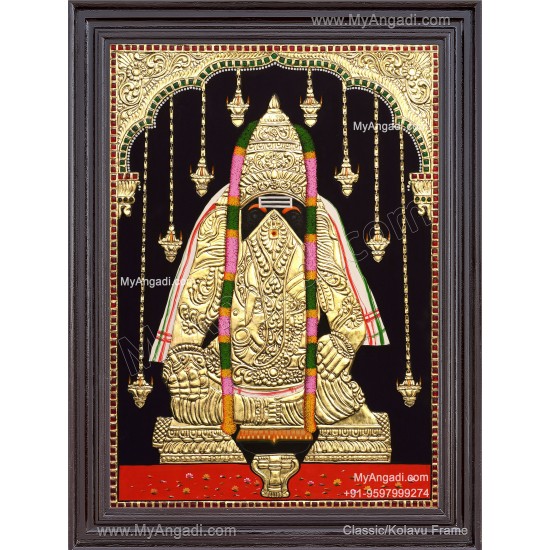 Pillaiyarpatti karpaga Vinayagar Tanjore Painting