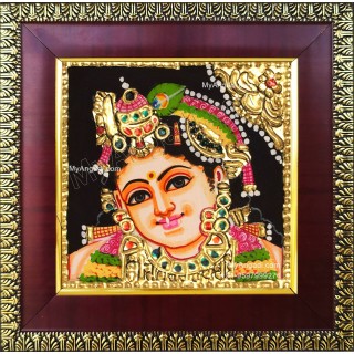 Krishna Tanjore Painting