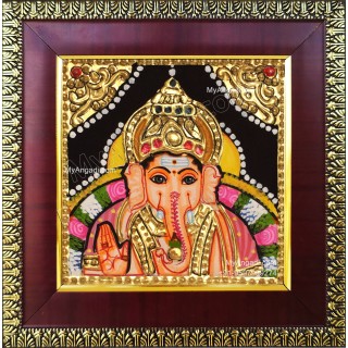 Ganesha Tanjore Painting