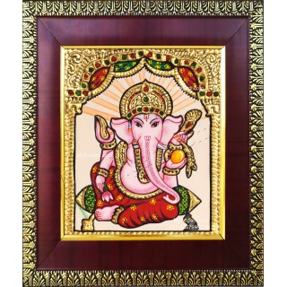 Ganesha Tanjore Painting