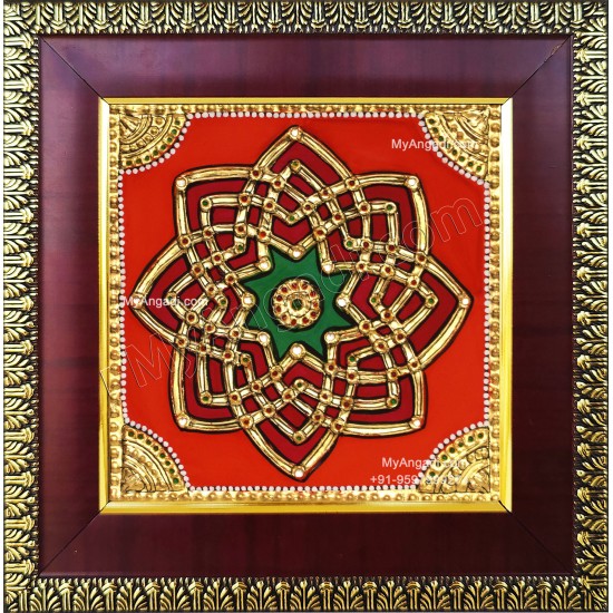 Aiswarya Kolam Tanjore Painting