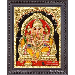 Ganesha Tanjore Painting