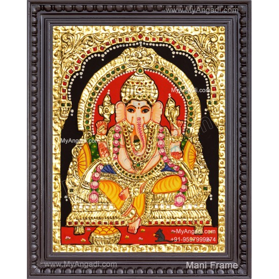 Ganesha Tanjore Painting