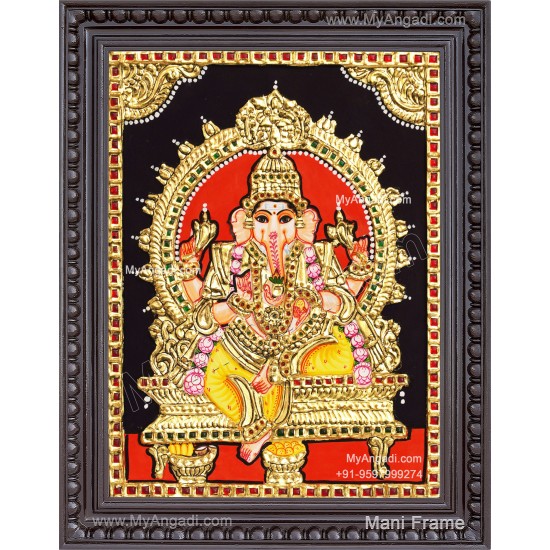 Ganesha Tanjore Painting