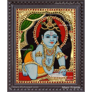 Krishna Tanjore Painting