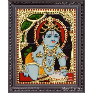 Krishna Tanjore Painting