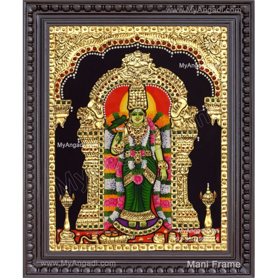Meenakshi Amman Tanjore Painting